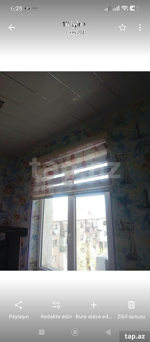 3-otaqlı mənzil kirayə verilir, 8-ci mkr., 48 m²