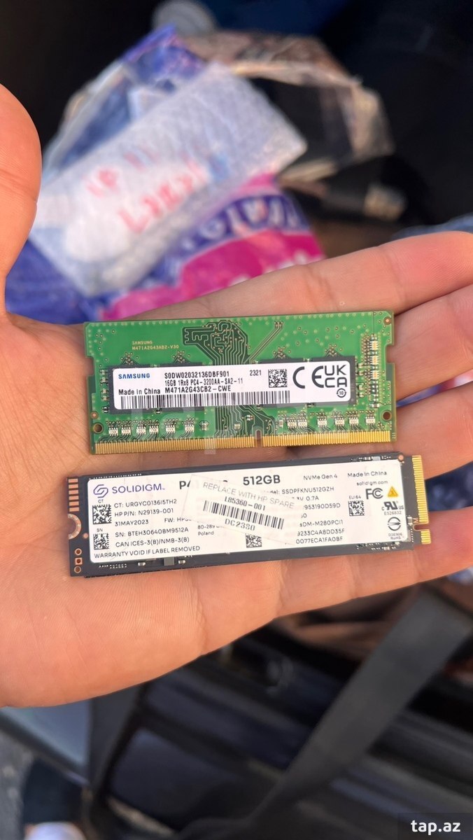 Operativ yaddaşlar (RAM) DDR4 16GB