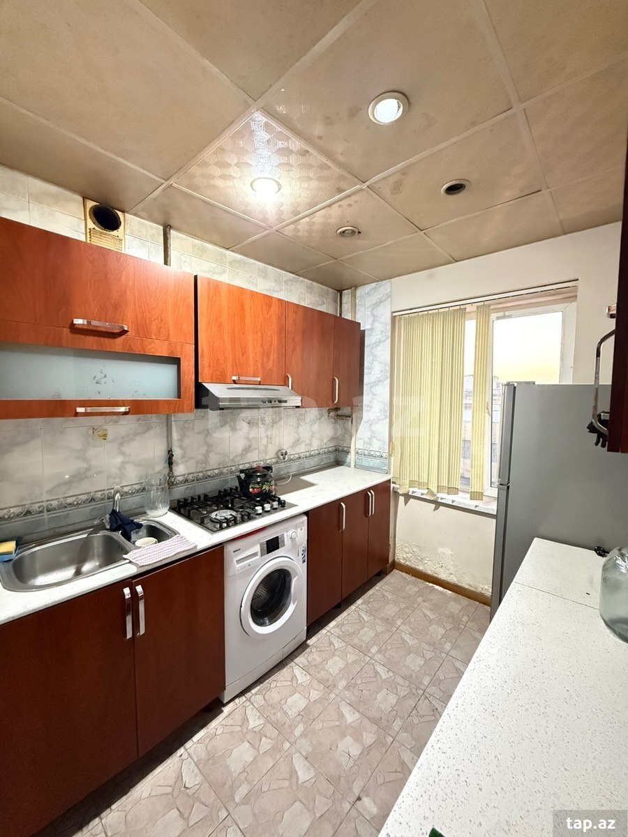 3-otaqlı mənzil kirayə verilir, Ramiz Quliyev küç., 70 m²
