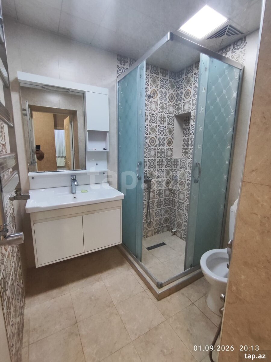 3-otaqlı yeni tikili kirayə verilir, Binəqədi qəs., 90 m²