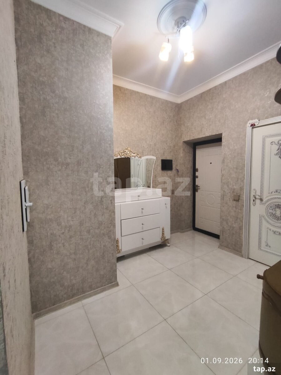 3-otaqlı yeni tikili kirayə verilir, Binəqədi qəs., 90 m²
