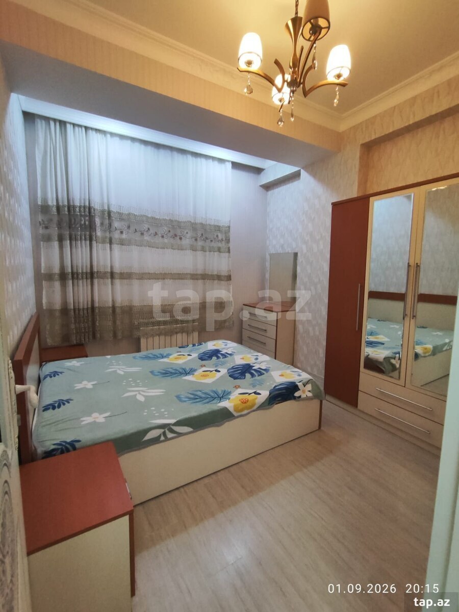 3-otaqlı yeni tikili kirayə verilir, Binəqədi qəs., 90 m²