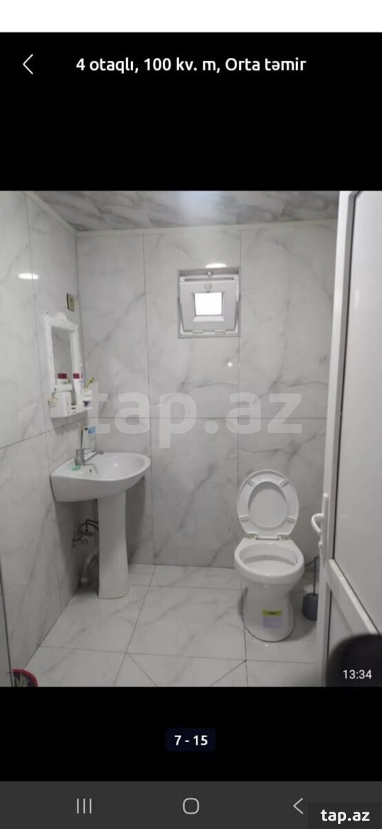 3-otaqlı mənzil kirayə verilir, Sumqayıt ş., 85 m²
