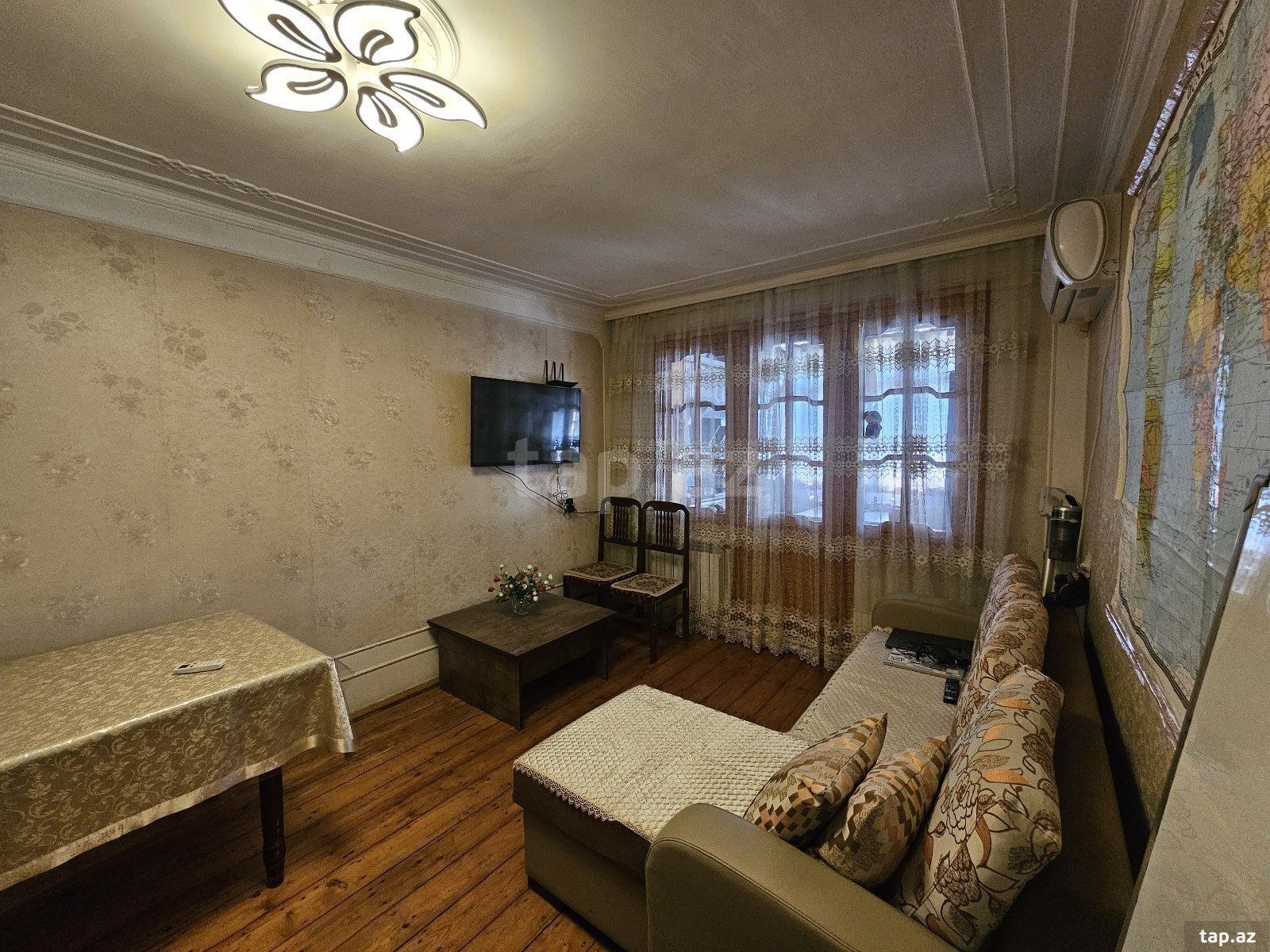 3-otaqlı mənzil, Mingəçevir ş., 44 m²