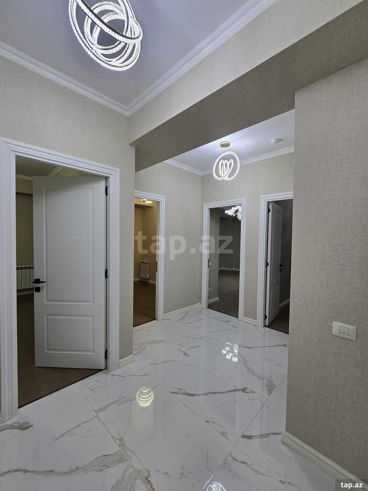 3-otaqlı yeni tikili, Yasamal r., 83 m²