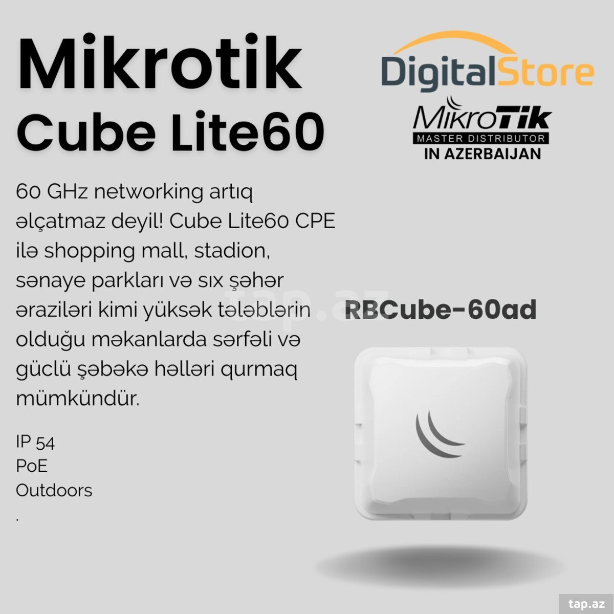 MikroTik CubeLite60 RBCube-60ad