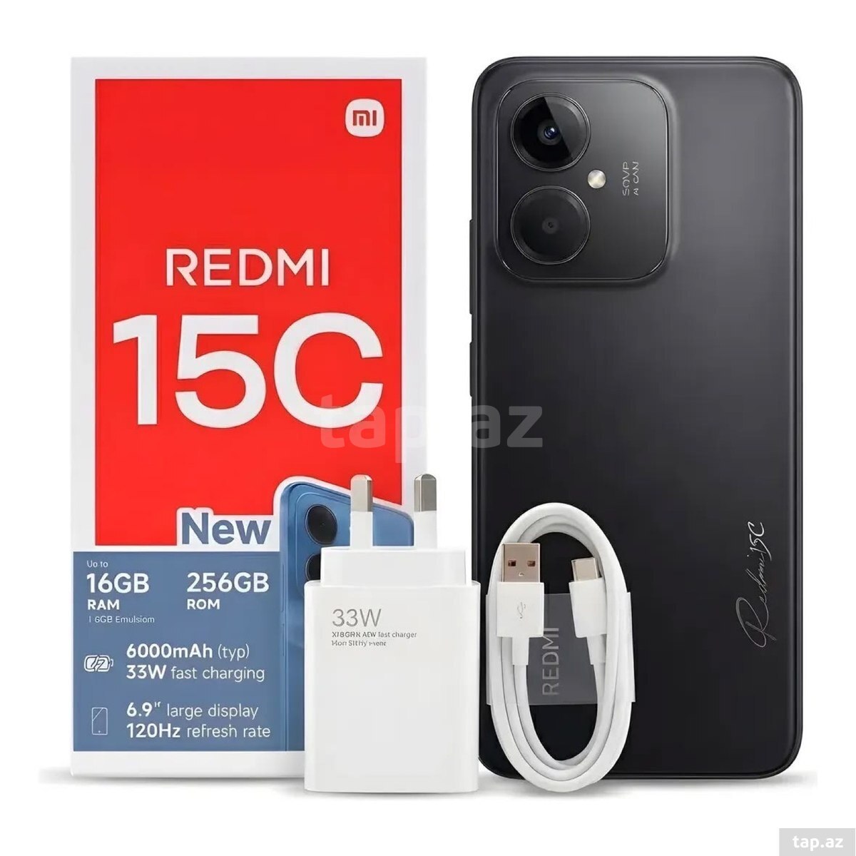 Xiaomi Redmi 15C Midnight Black 256GB/8GB