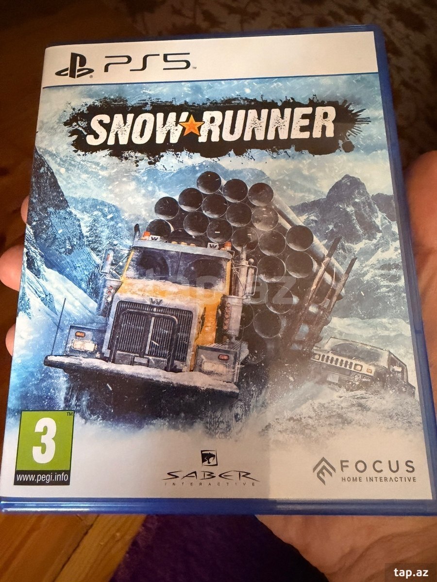 PS5 üçün Snow Runner oyunu