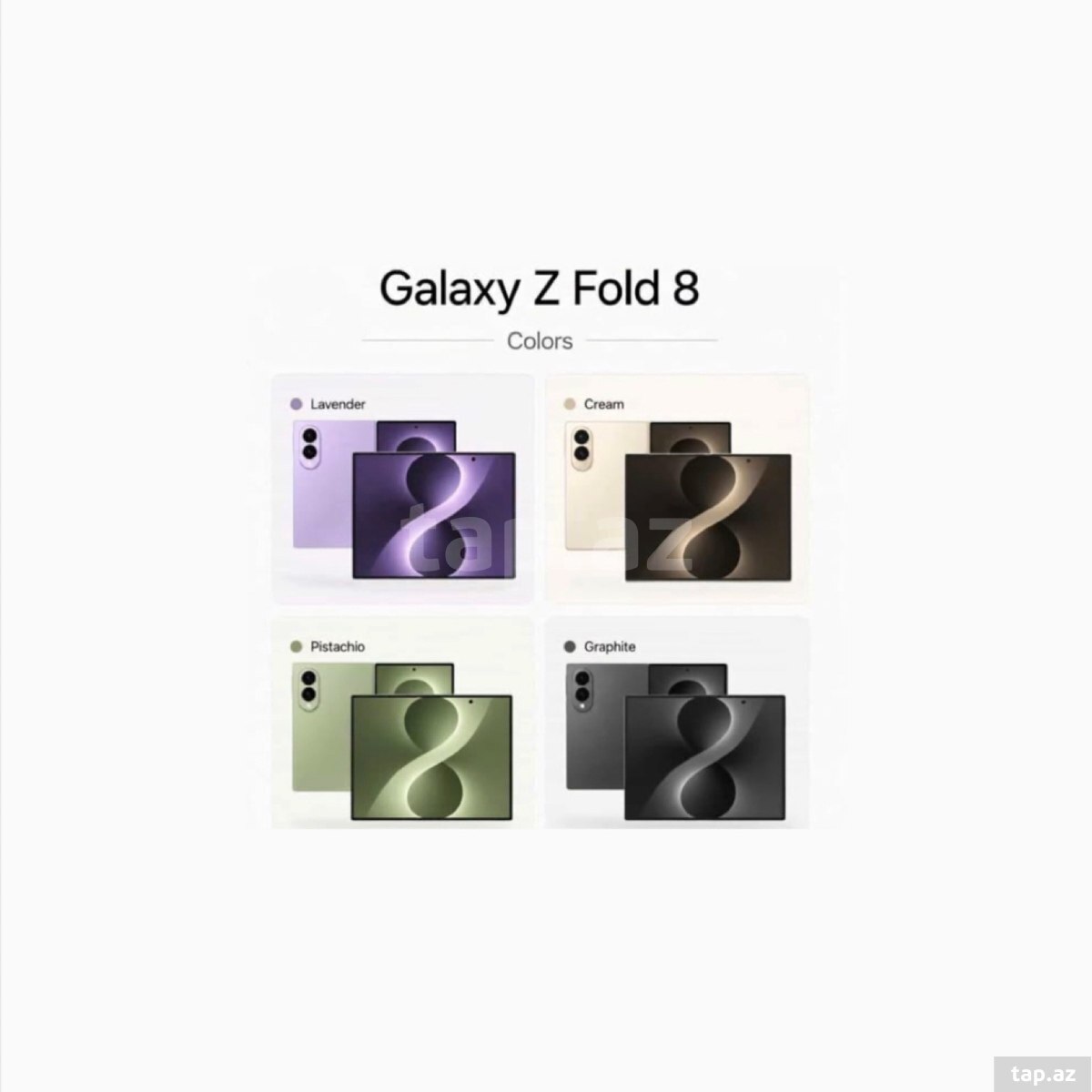 Samsung Galaxy Z Fold 8 Cream 256GB/12GB