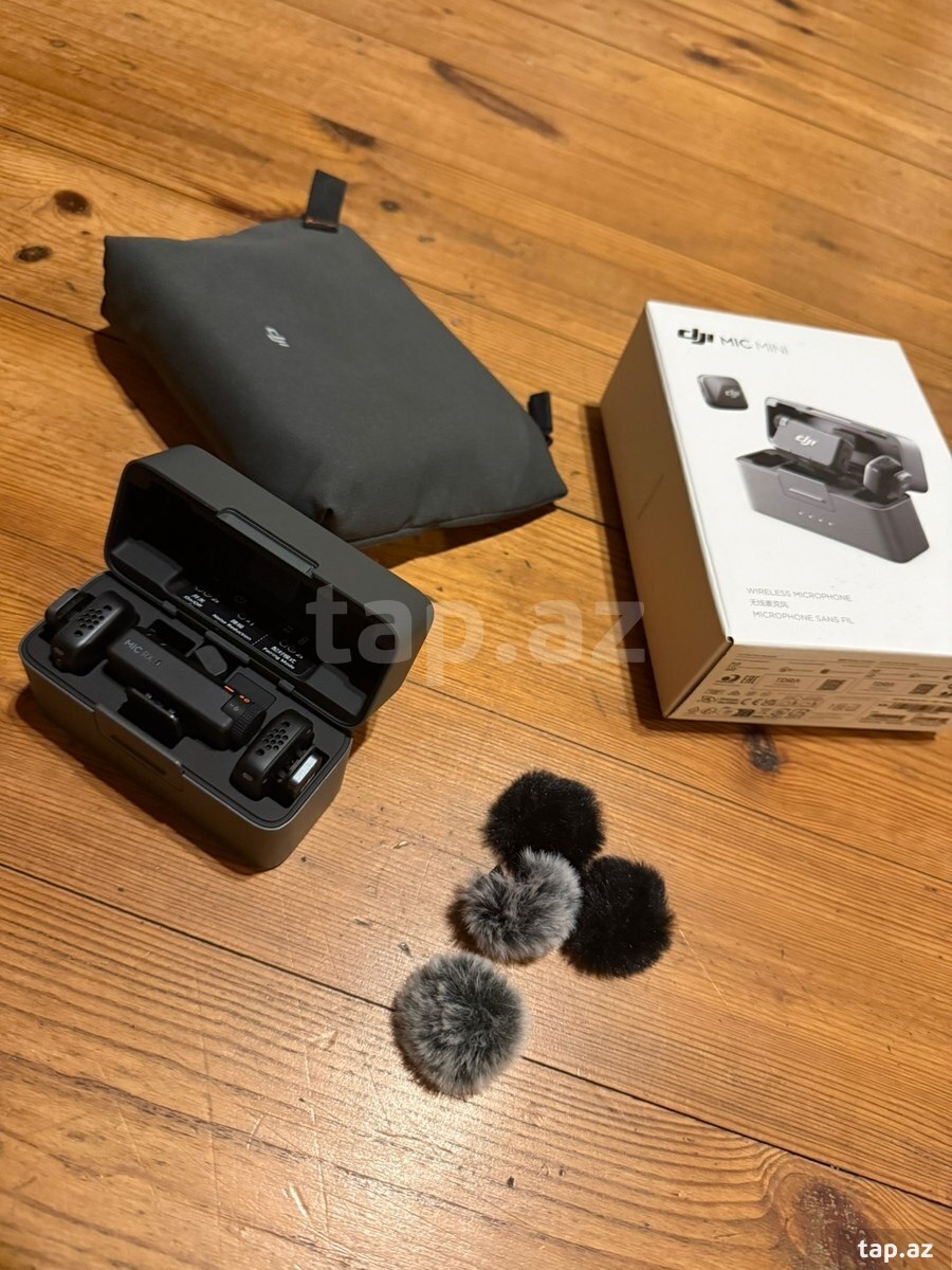 Dji mini mic yaxa mikrofonu