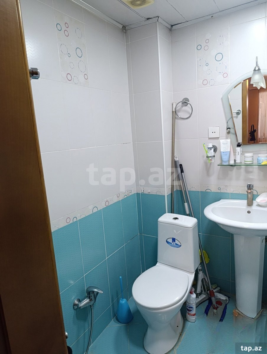 1-otaqlı mənzil kirayə verilir, N. Nərimanov m., 45 m²
