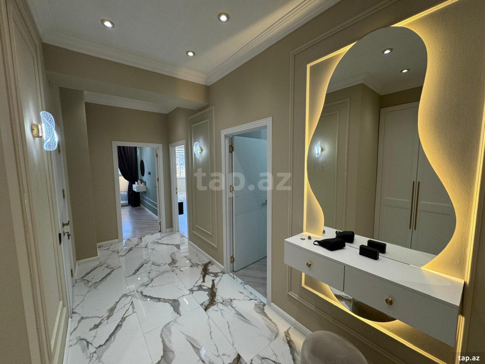 3-otaqlı yeni tikili, H.Aslanov m., 80 m²
