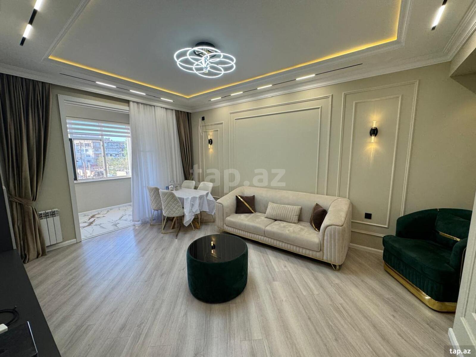 3-otaqlı yeni tikili, H.Aslanov m., 80 m²
