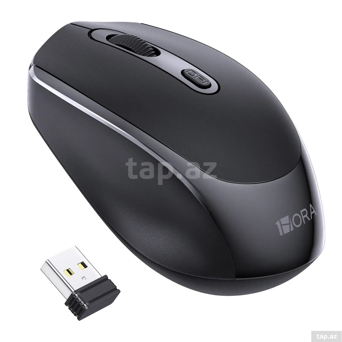 1HORA RAT001 Wireless Mouse 2.4G Black