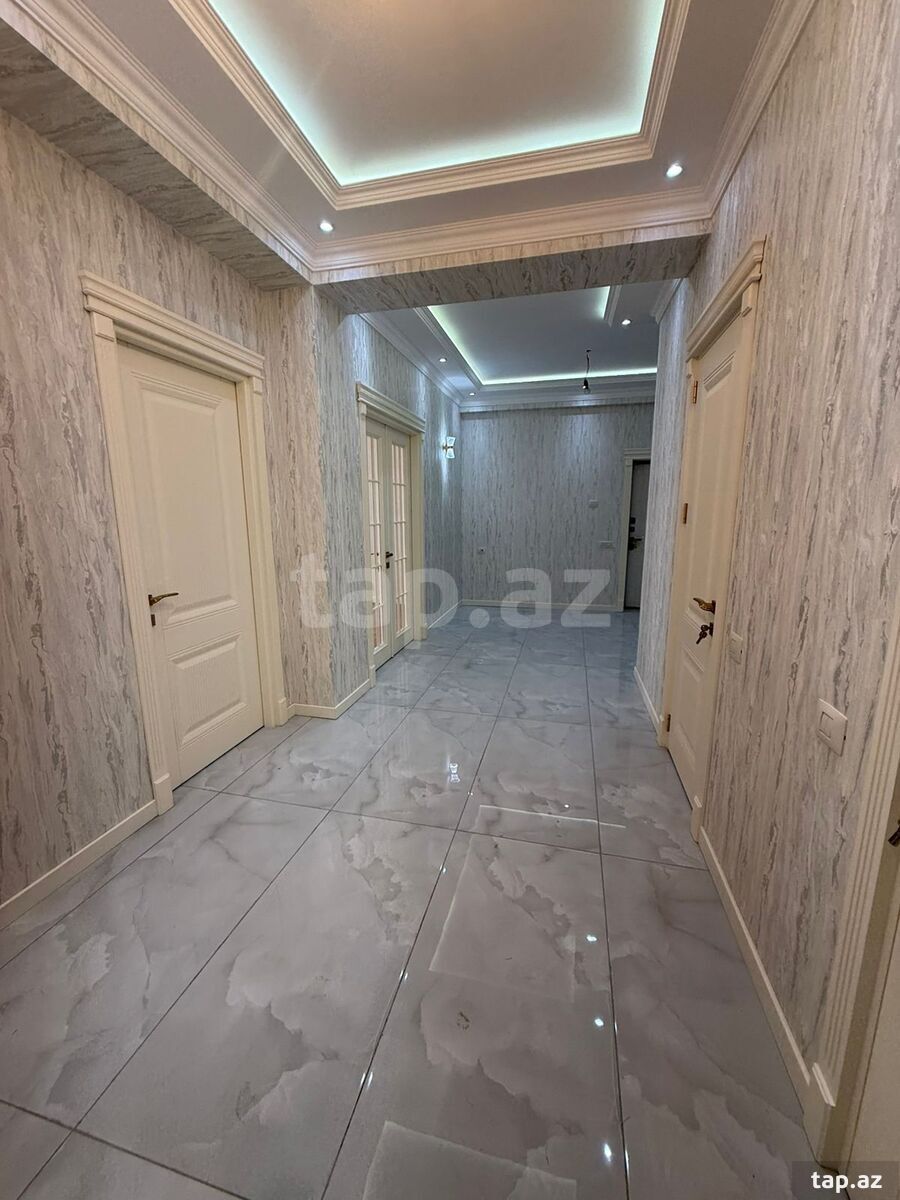 3-otaqlı yeni tikili, 9 Mkr., 119 m²
