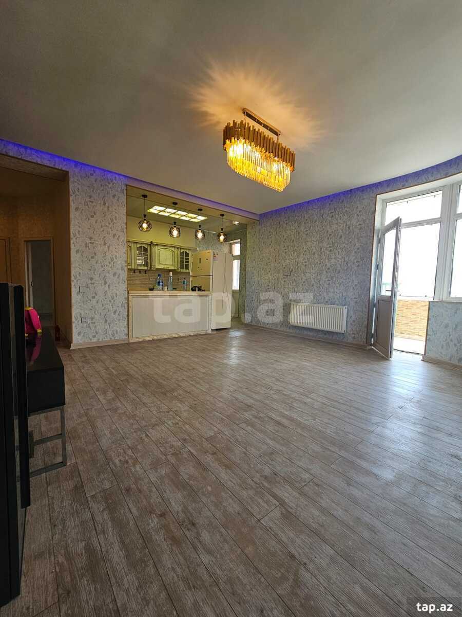 3-otaqlı yeni tikili, Fuad İbrahimbəyov küç., 110 m²