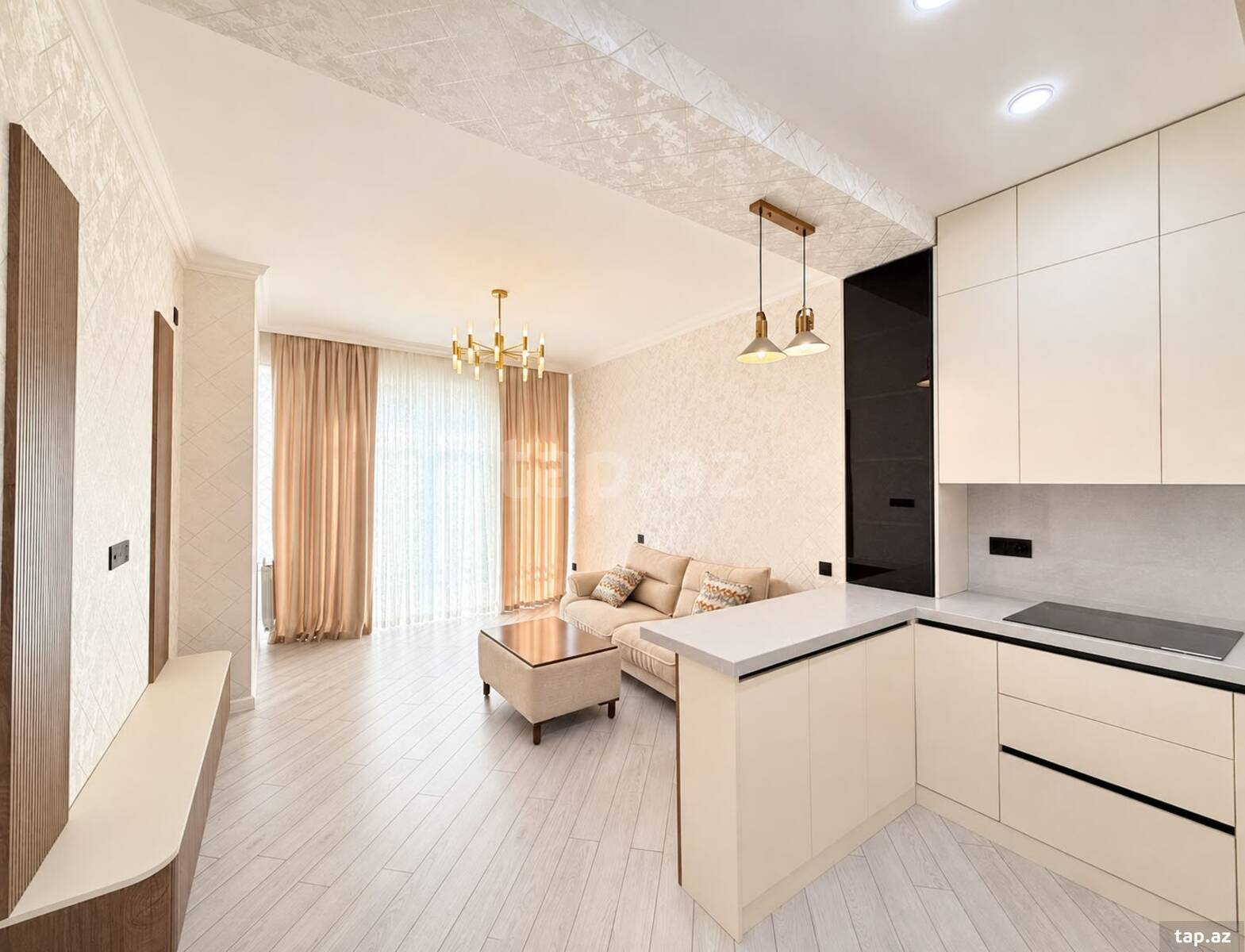 3-otaqlı yeni tikili, Həsən bəy Zərdabi küç., 77 m²