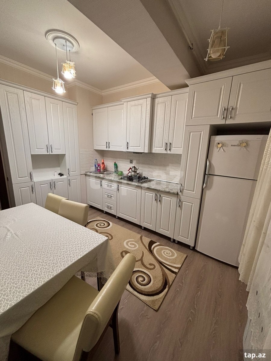 2-otaqlı yeni tikili kirayə verilir, Buzovna qəs., 75 m²