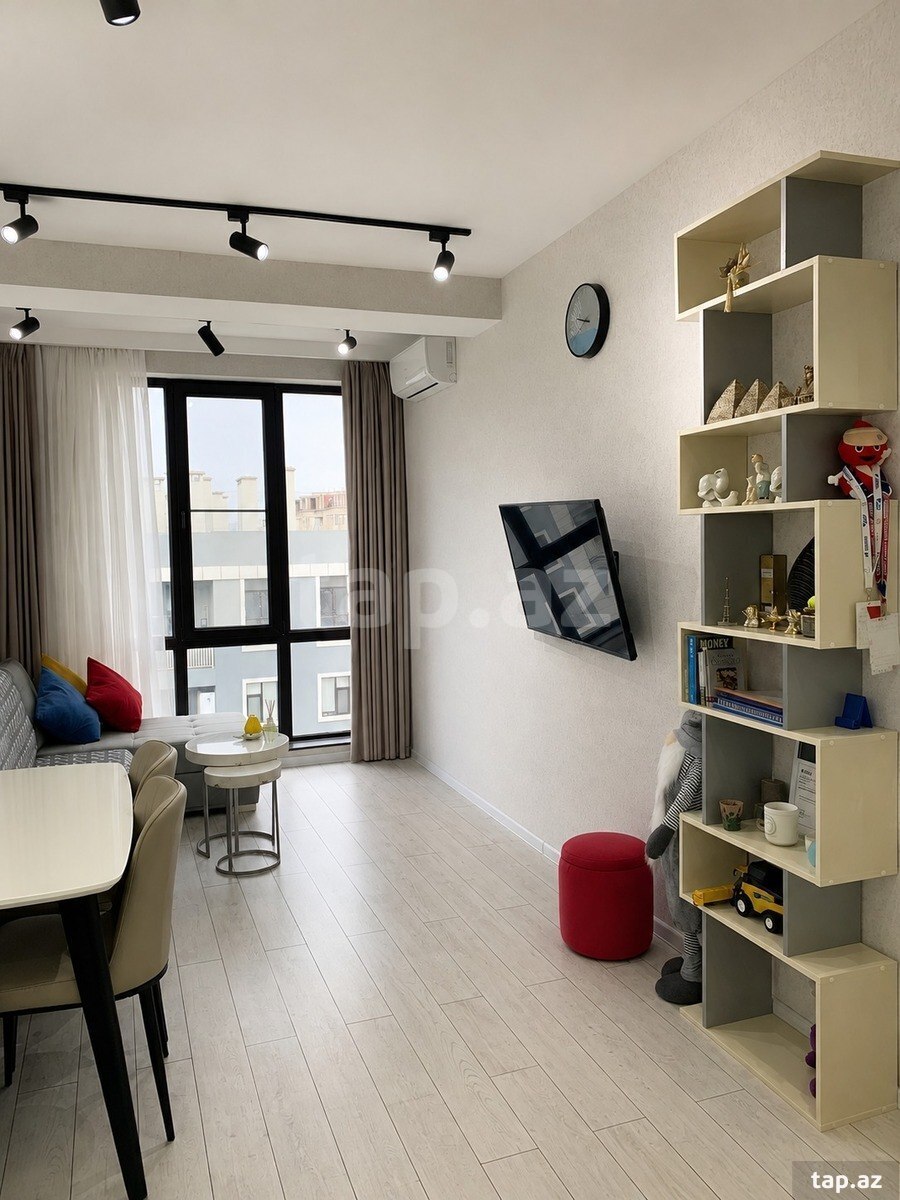 2-otaqlı yeni tikili, Xətai pr., 62 m²