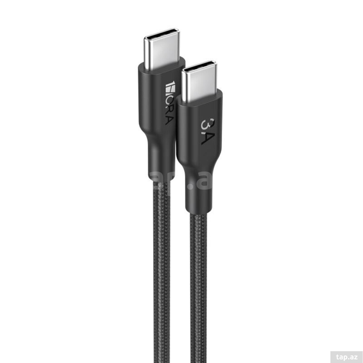 1HORA Cable Type C To Type C 3A 1M CAB272 Black