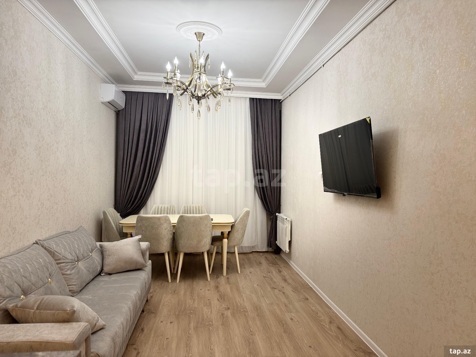 2-otaqlı yeni tikili, Sumqayıt ş., 77 m²