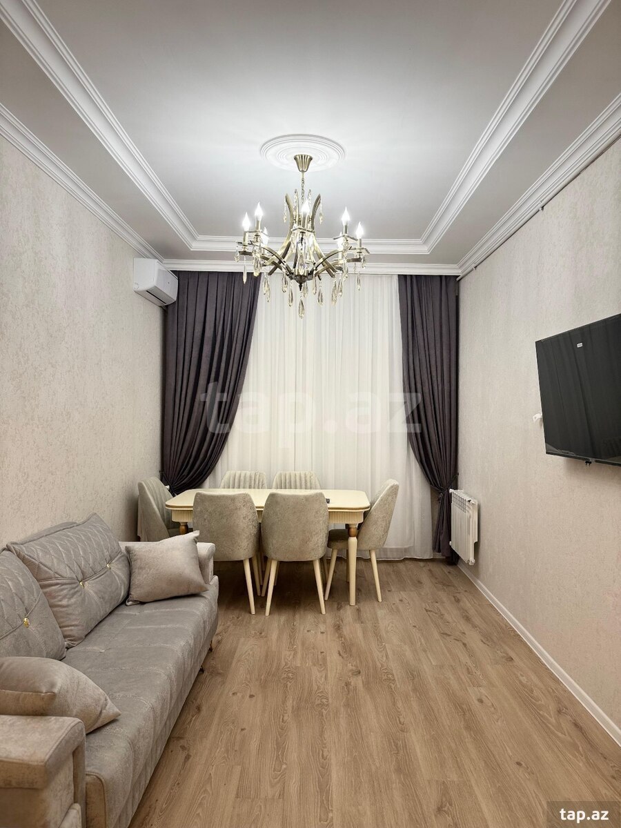 2-otaqlı yeni tikili, Sumqayıt ş., 77 m²