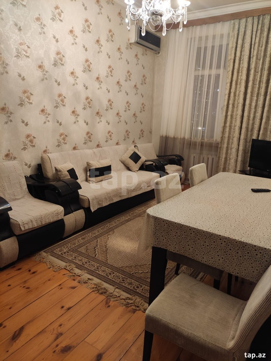 2-otaqlı mənzil kirayə verilir, N.Nərimanov m., 68 m²