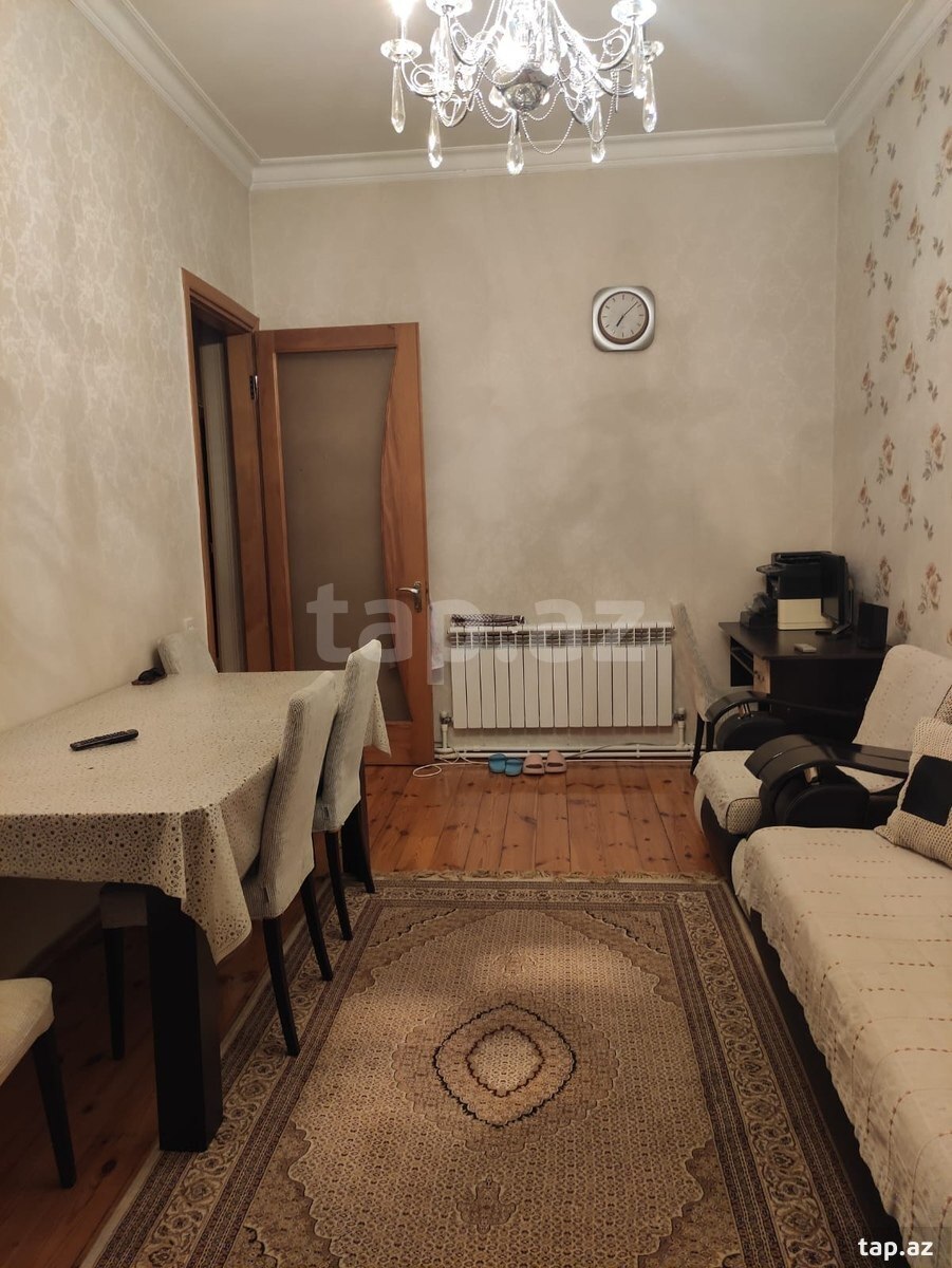 2-otaqlı mənzil kirayə verilir, N.Nərimanov m., 68 m²