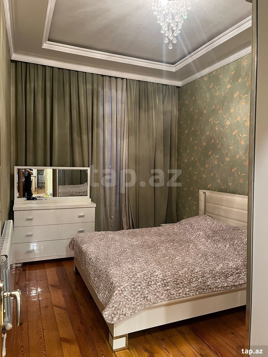 2-otaqlı mənzil kirayə verilir, N.Nərimanov m., 68 m²