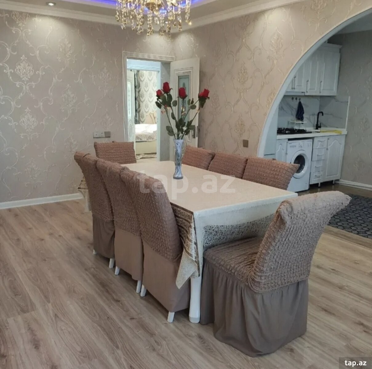 2-otaqlı mənzil kirayə verilir, Gəncə ş., 60 m²