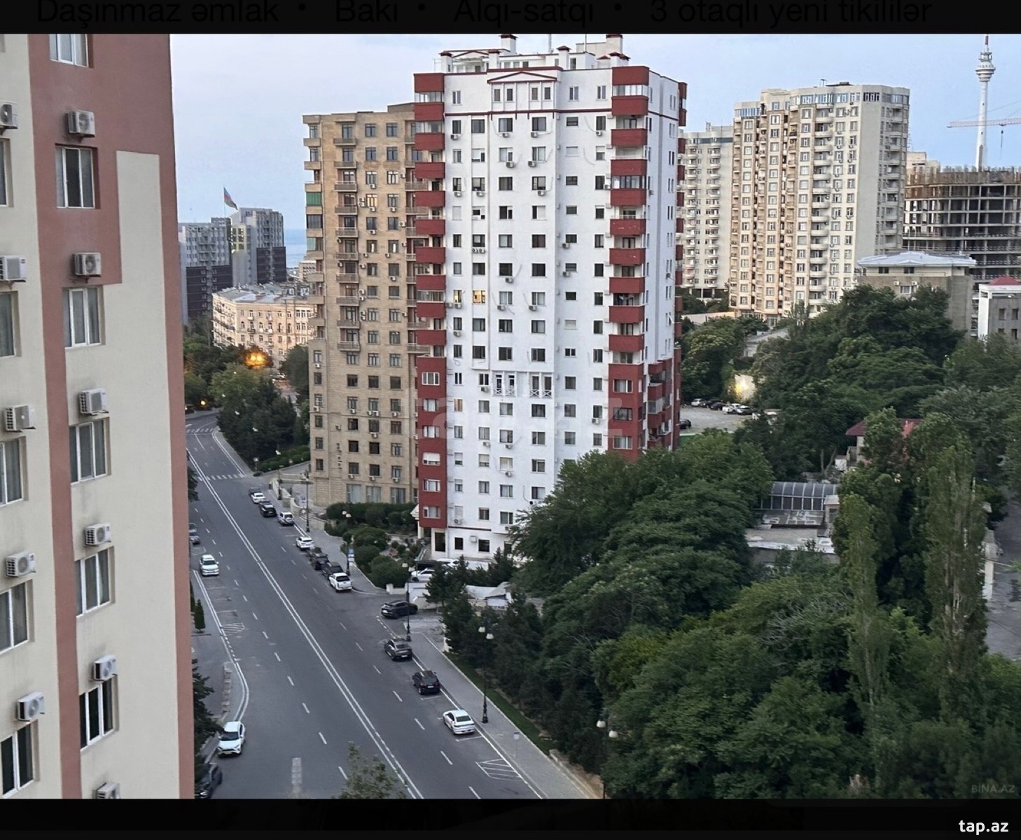 3-otaqlı yeni tikili, İsmayıl bəy Qutqaşınlı küç.66, 107 m²