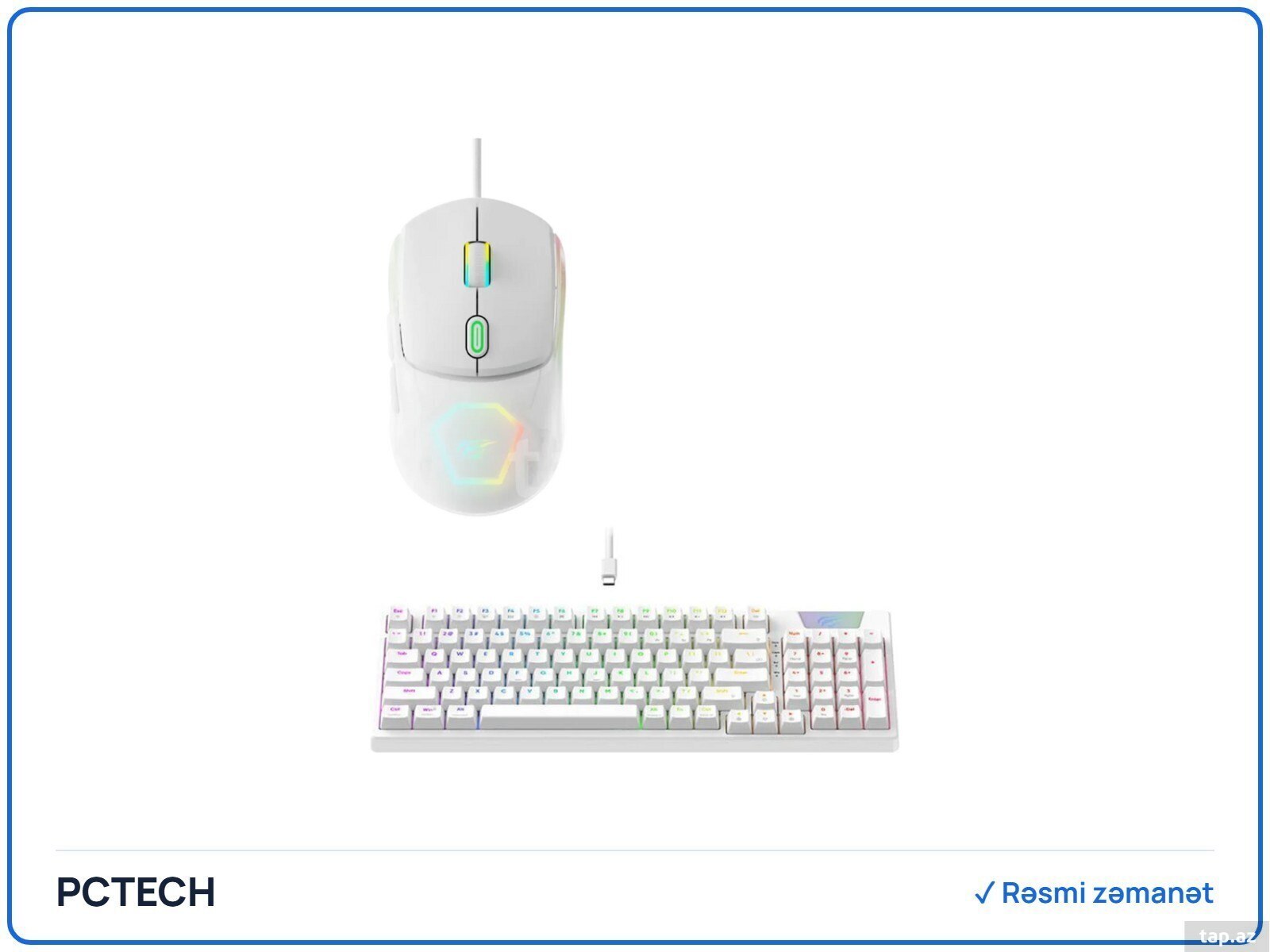 Havit kombo - Gamenote KB885L RGB Keyboard + Havit MS965 RGB Mouse