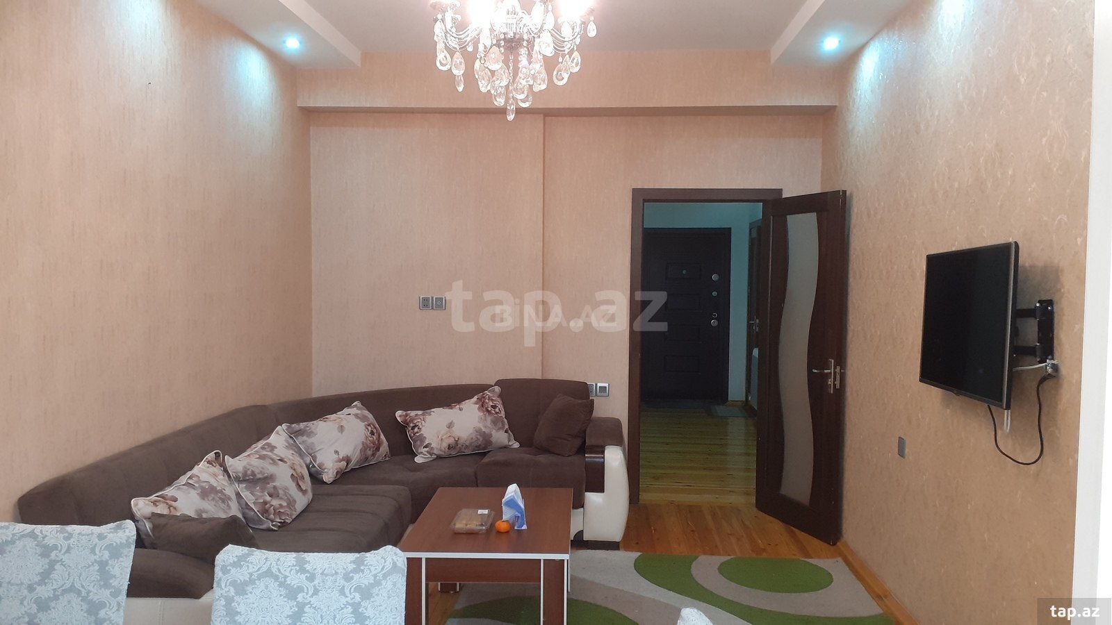 2-otaqlı yeni tikili kirayə verilir, İnşaatçılar m., 70 m²