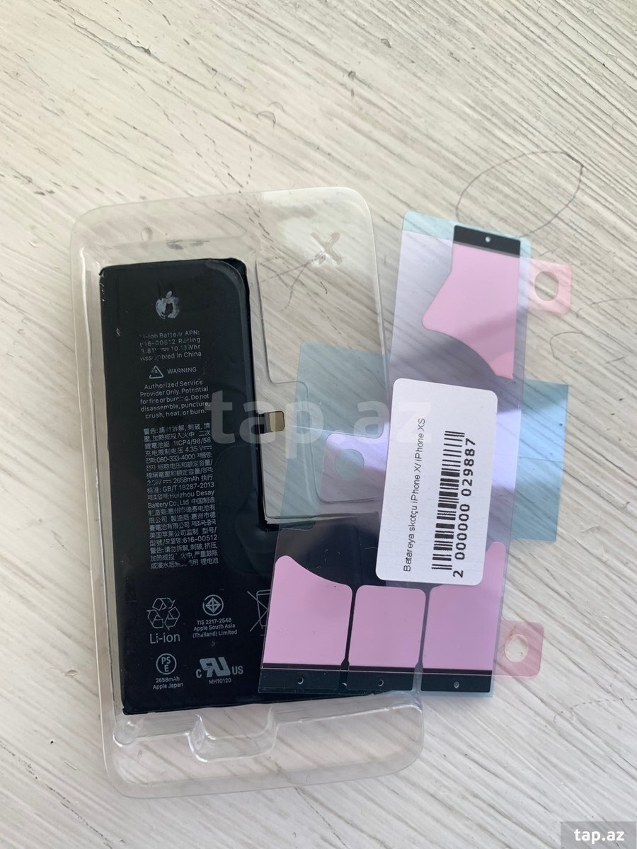 iPhone X, XS batareyası