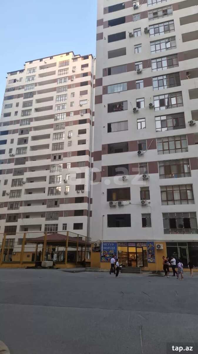 2-otaqlı yeni tikili, İnşaatçılar m., 90 m²
