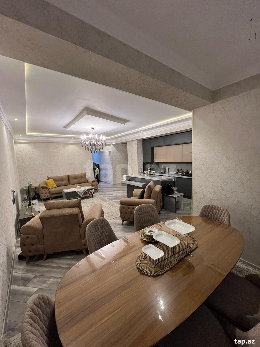 2-otaqlı yeni tikili, İnşaatçılar m., 90 m²