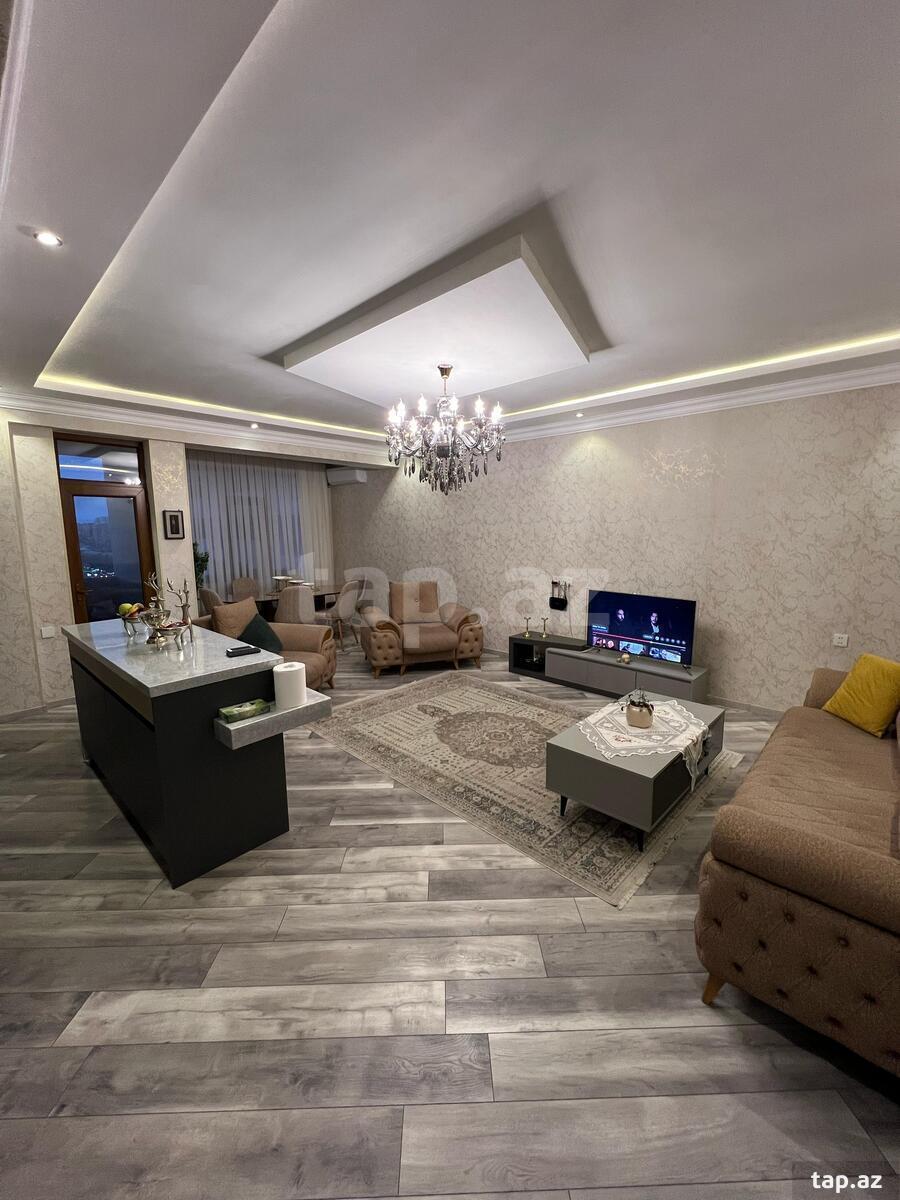 2-otaqlı yeni tikili, İnşaatçılar m., 90 m²