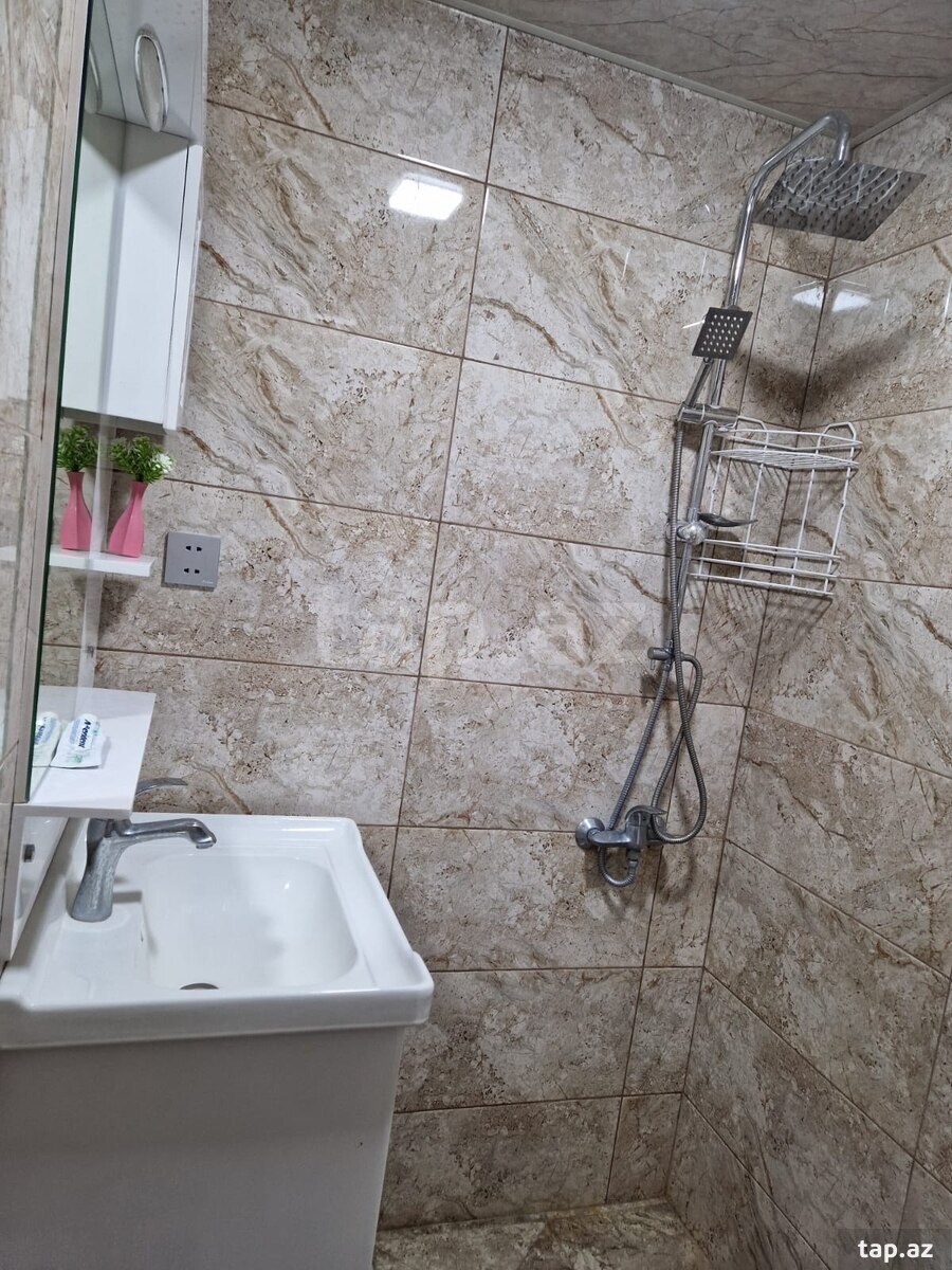 2-otaqlı yeni tikili kirayə verilir, Ziya Bünyadov küç., 45 m²