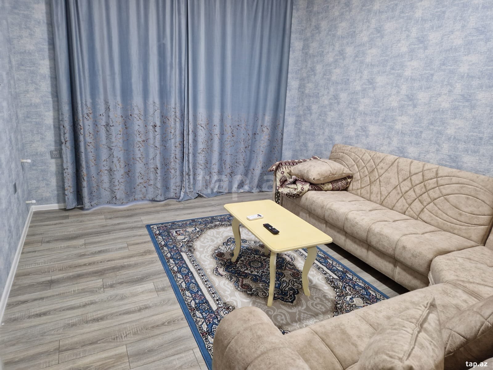 2-otaqlı yeni tikili kirayə verilir, Ziya Bünyadov küç., 45 m²