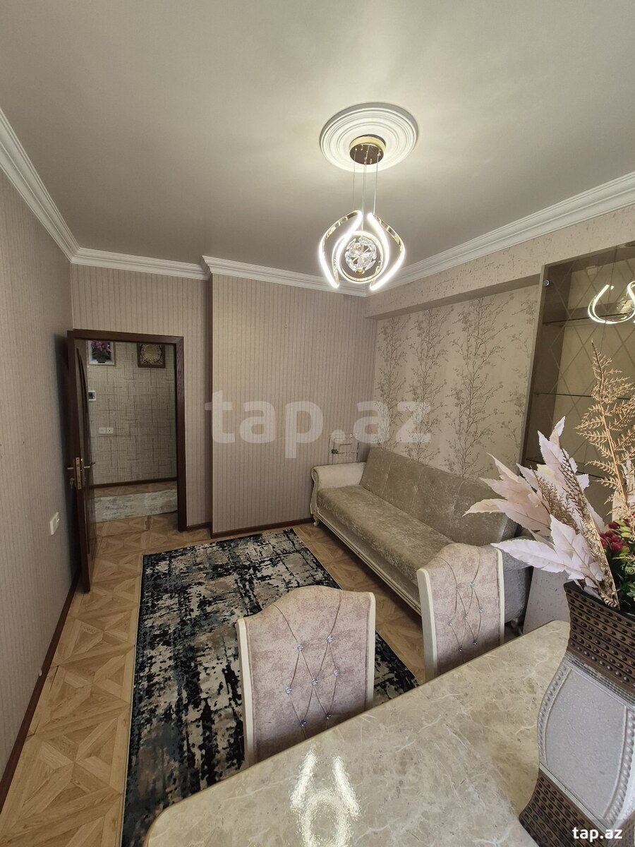 2-otaqlı yeni tikili kirayə verilir, Abşeron Gənclər ş., 36 m²