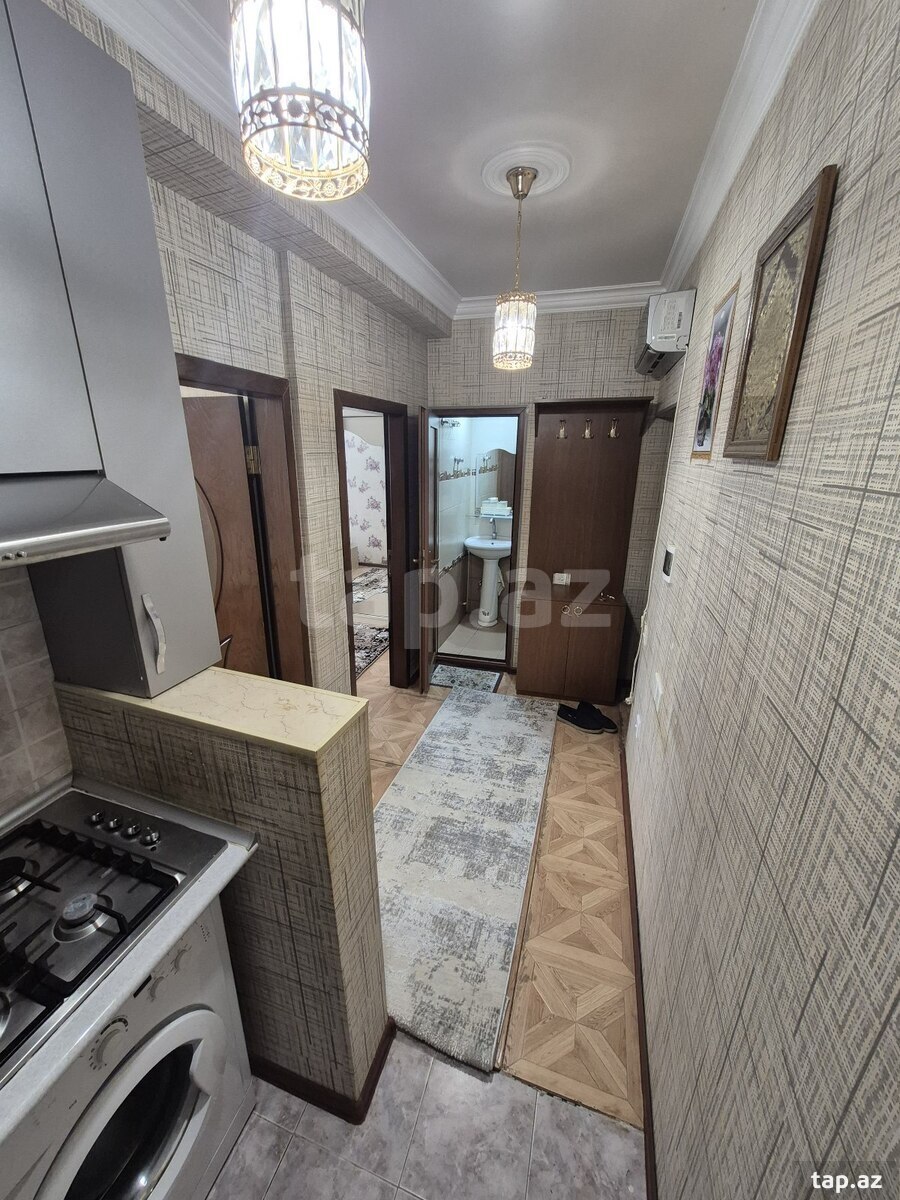 2-otaqlı yeni tikili kirayə verilir, Abşeron Gənclər ş., 36 m²