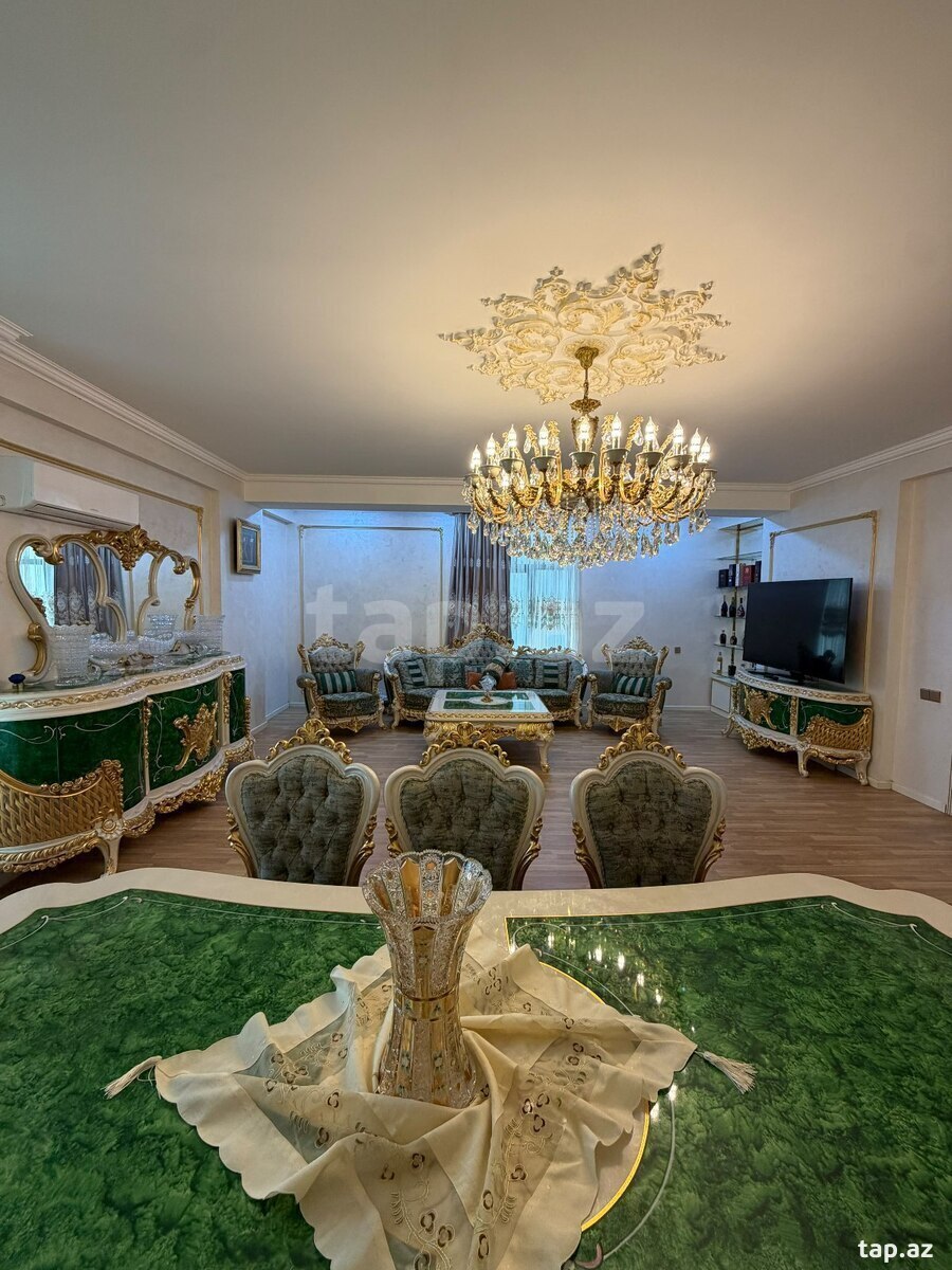 4-otaqlı yeni tikili, Yasamal r., 160 m²