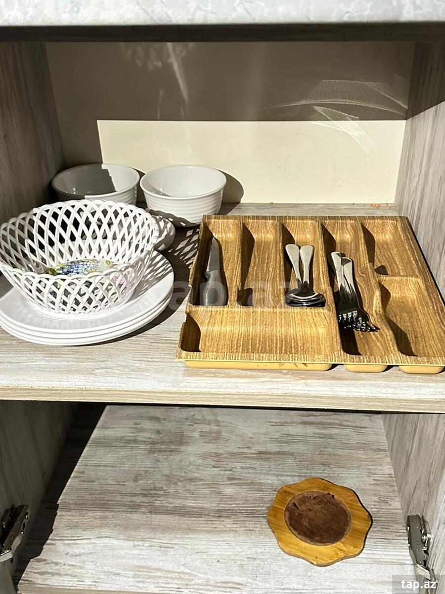 3-otaqlı mənzil kirayə verilir, Sahil m., 85 m²