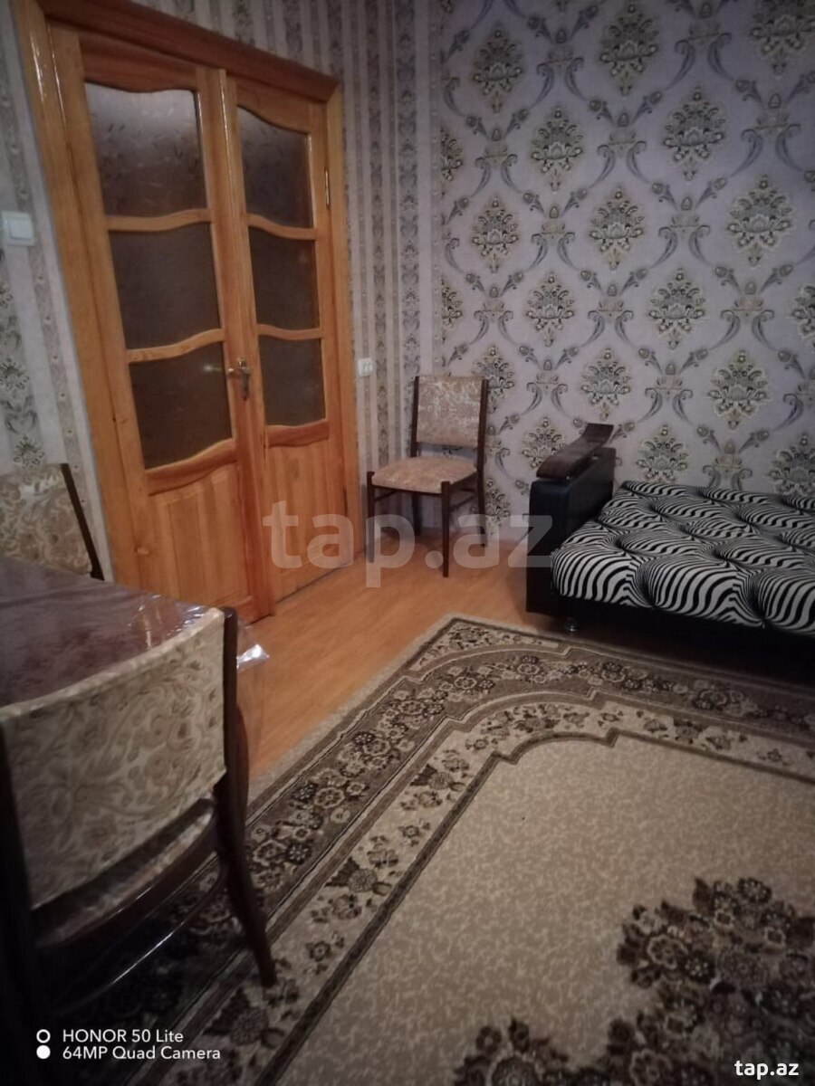 2-otaqlı mənzil kirayə verilir, 9-cu mkr., 60 m²