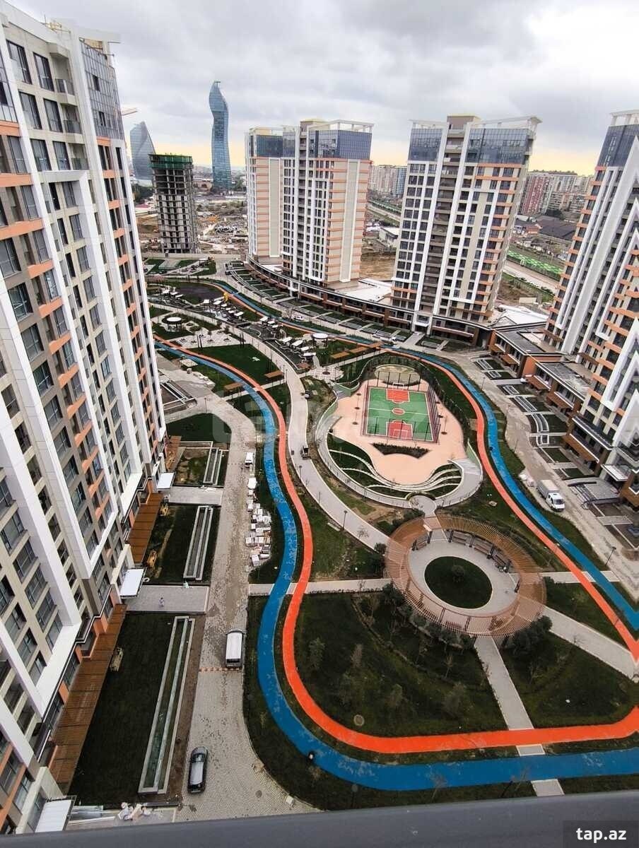 3-otaqlı yeni tikili, İslam Abışov küç., 70 m²