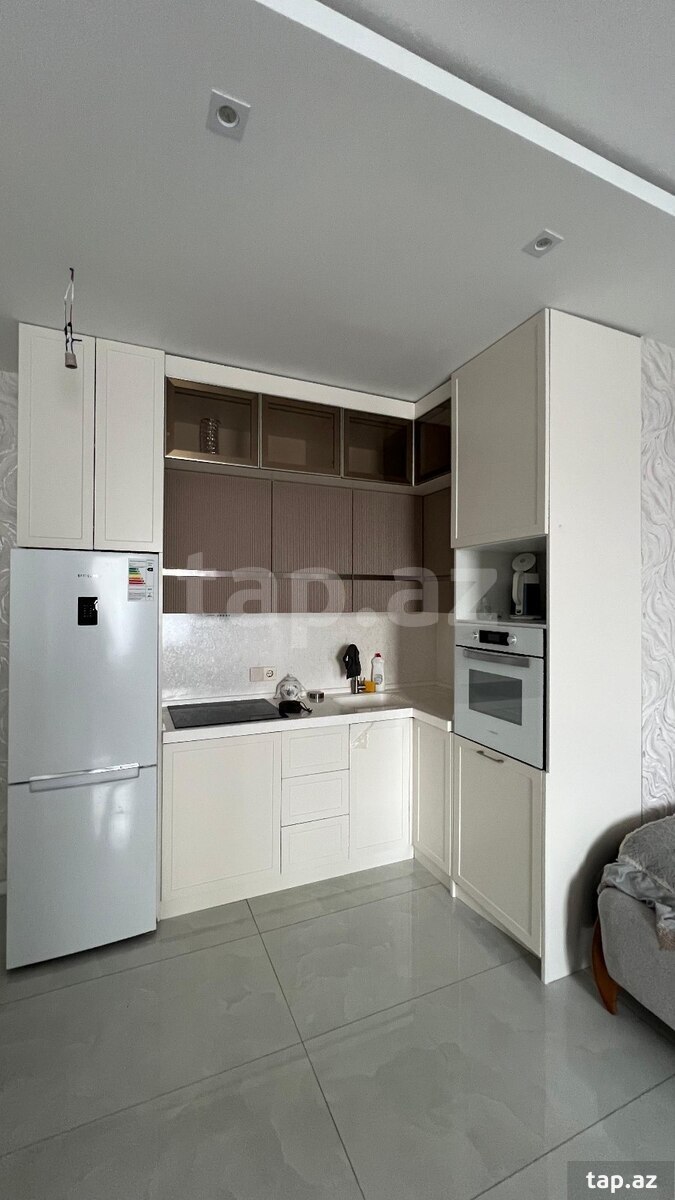 3-otaqlı yeni tikili kirayə verilir, N.Nərimanov m., 100 m²