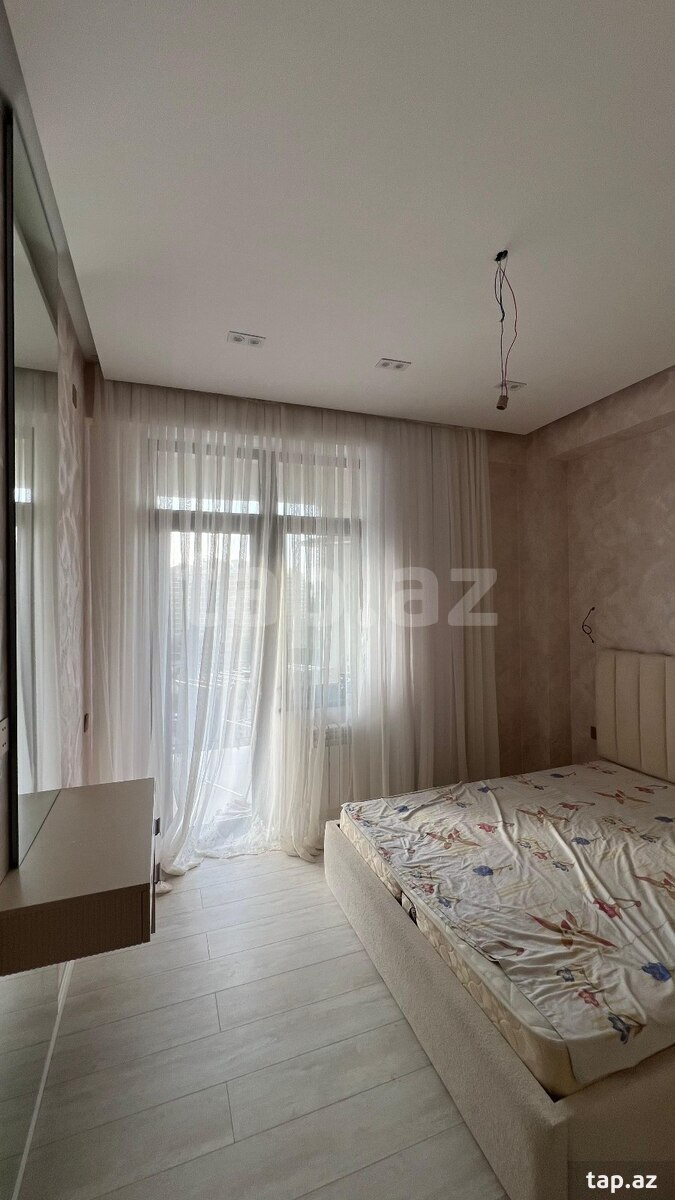 3-otaqlı yeni tikili kirayə verilir, N.Nərimanov m., 100 m²