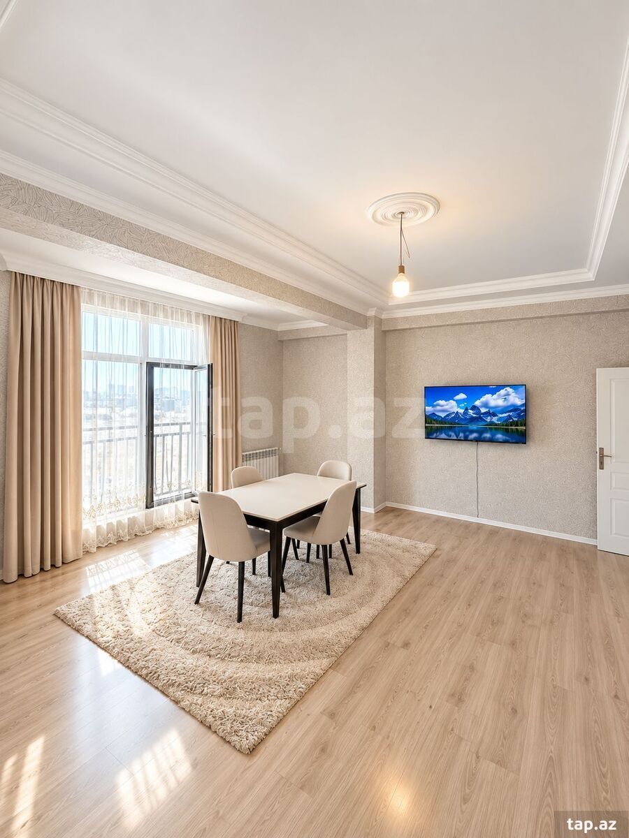 2-otaqlı yeni tikili, Sülh küç., 80 m²