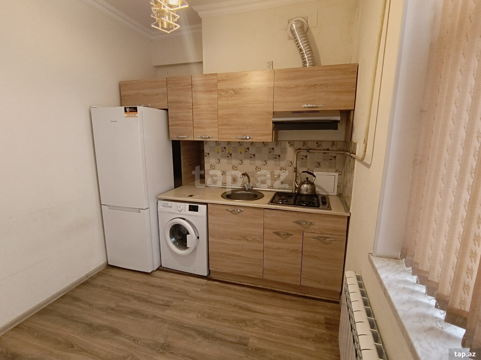 1-otaqlı yeni tikili, Hövsan qəs., 39 m²
