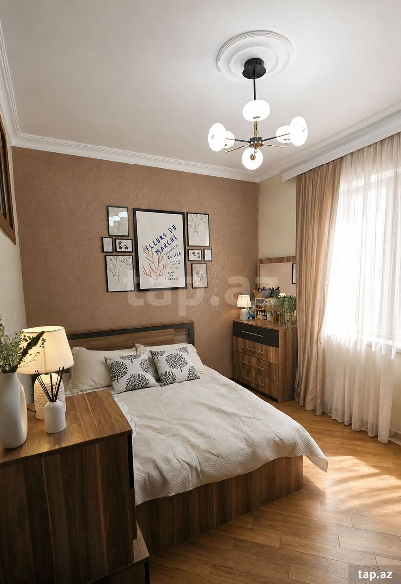 2-otaqlı yeni tikili, İnşaatçılar m., 65 m²
